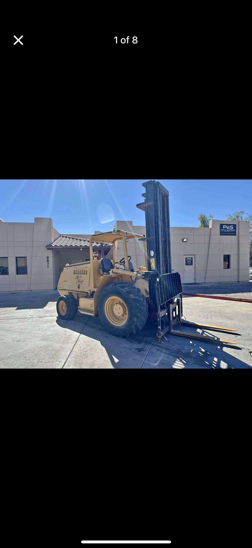 2018 Master Craft Forklift Runs Great 
