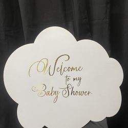 Baby Shower Sign