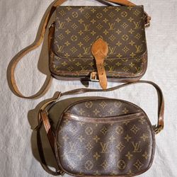 Vintage 1970’s Louis Vuitton Messenger Bags Lot