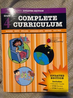 Grade 4 Complete Curriculum Workbook Updated Edition