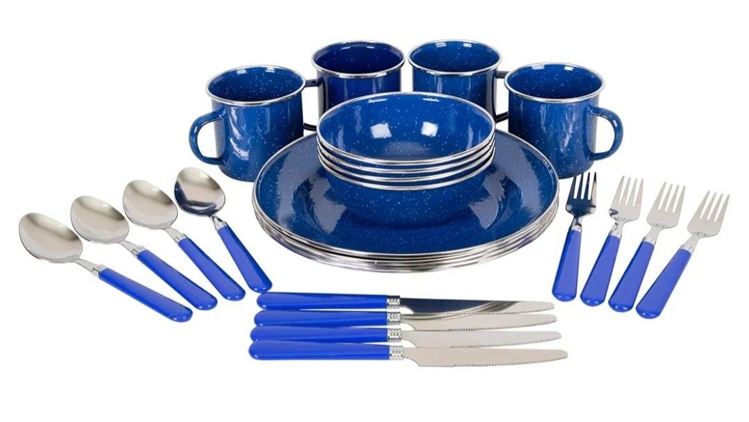 Enamel Tableware Set