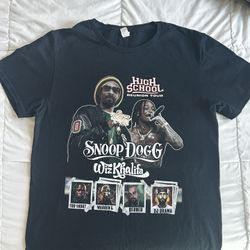 Wiz Khalifa And Snoop Dog High School Reunion Tour T-Shirt 