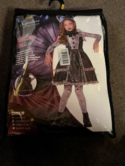 Broken Doll girls Spirit Halloween Costume size small 4-6