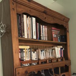 Bedroom Hutch Above Desk