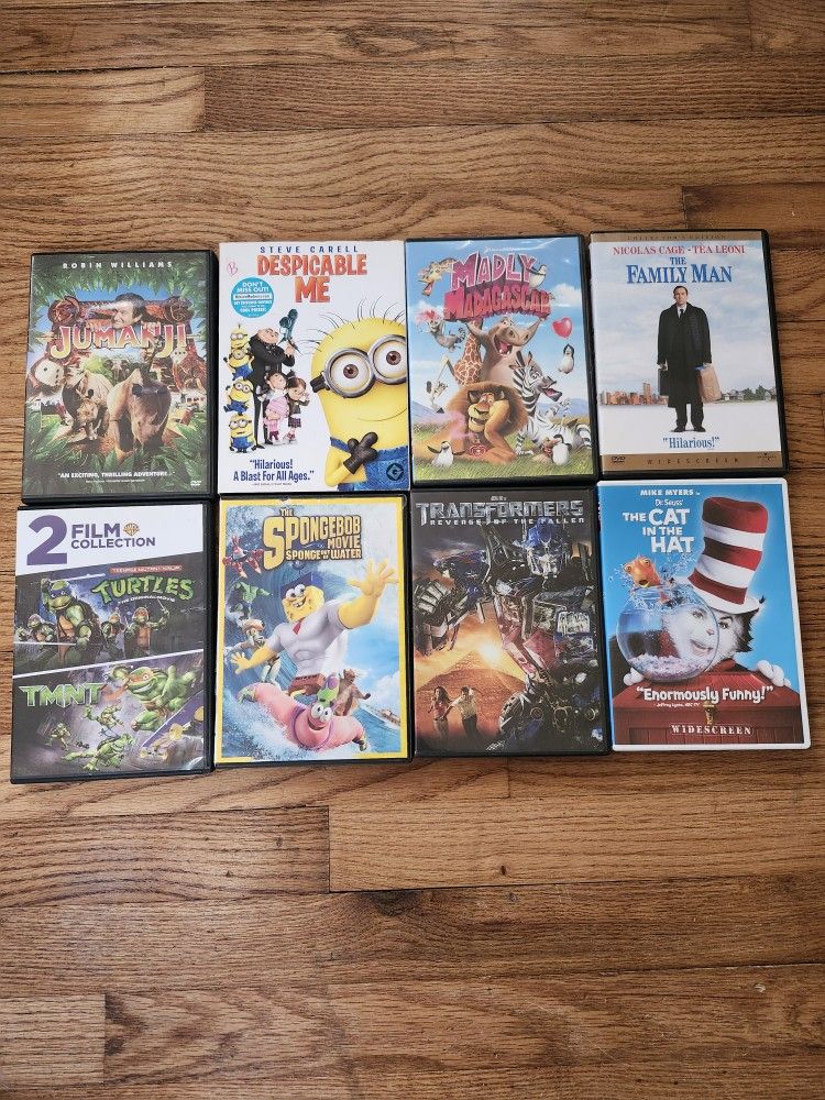 100+ DVD's