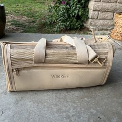 Beige - Wild One Travel Pet Carrier 