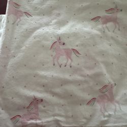 Pottery Barn kids Unicorn Full Size Sheet Set 