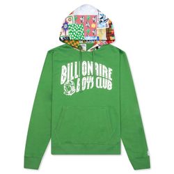 NEW BILLIONAIRE BOYS CLUB HOODIE SWEATER “Bb Patch Mint Green” SzL