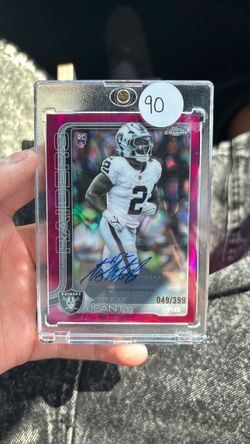 Ashton Jeanty pink wave auto /399