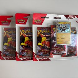 Pokemon Destined Rivals 3-Pack Blister