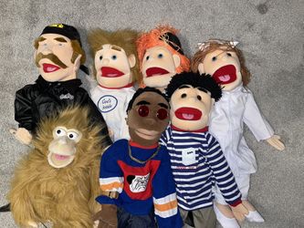 25" Full Body, Ventriloquist Style Puppets