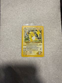 Pokémon card Read Description