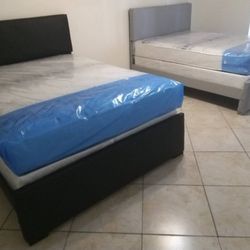 Summer Deals Twin Single Full Double Queen Bed King Frame California King XL Twin Mattresses 