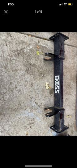Boss HTX Snow Plow Mount
