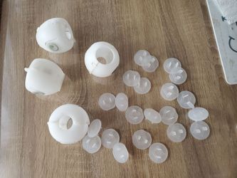 Safety door knobs and outlet protectors.  Baby proof