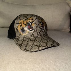 Gucci Monogram/Tiger Cap – Used, but very Clean