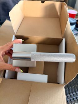 Silver Door Handles - 8 total