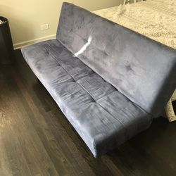 Blue Futon Couch