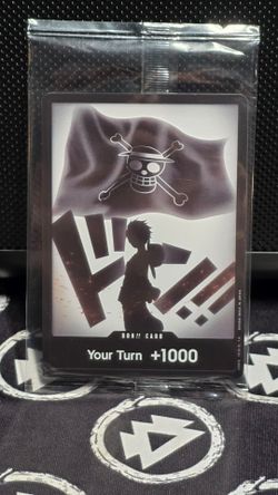 SEALED : Luffy Silhouette DON!! Promo Card