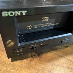 SONY 10-CD Player Changer CDP-C910
