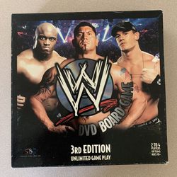 WWE Wrestling DVD Board Game 3rd Edition 2007 