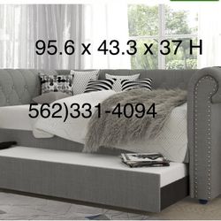 New Twin/Twin Daybed W/Both New Mattresses 