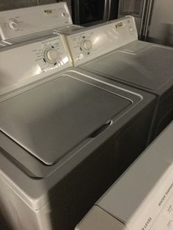 Roper washer and dryer set/ one year warranty/ delivery and installation are available