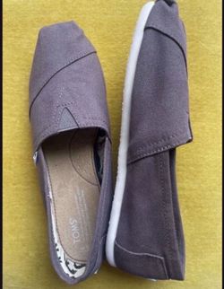 New Toms Alpargata Cotton Canvas, Size 9us
