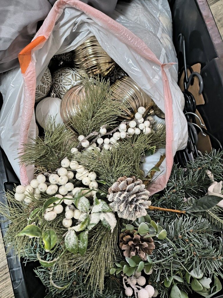 Christmas Decorations And Spheres
