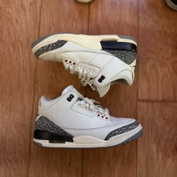 Jordan 3 Reimagined White Cement Size 8.5