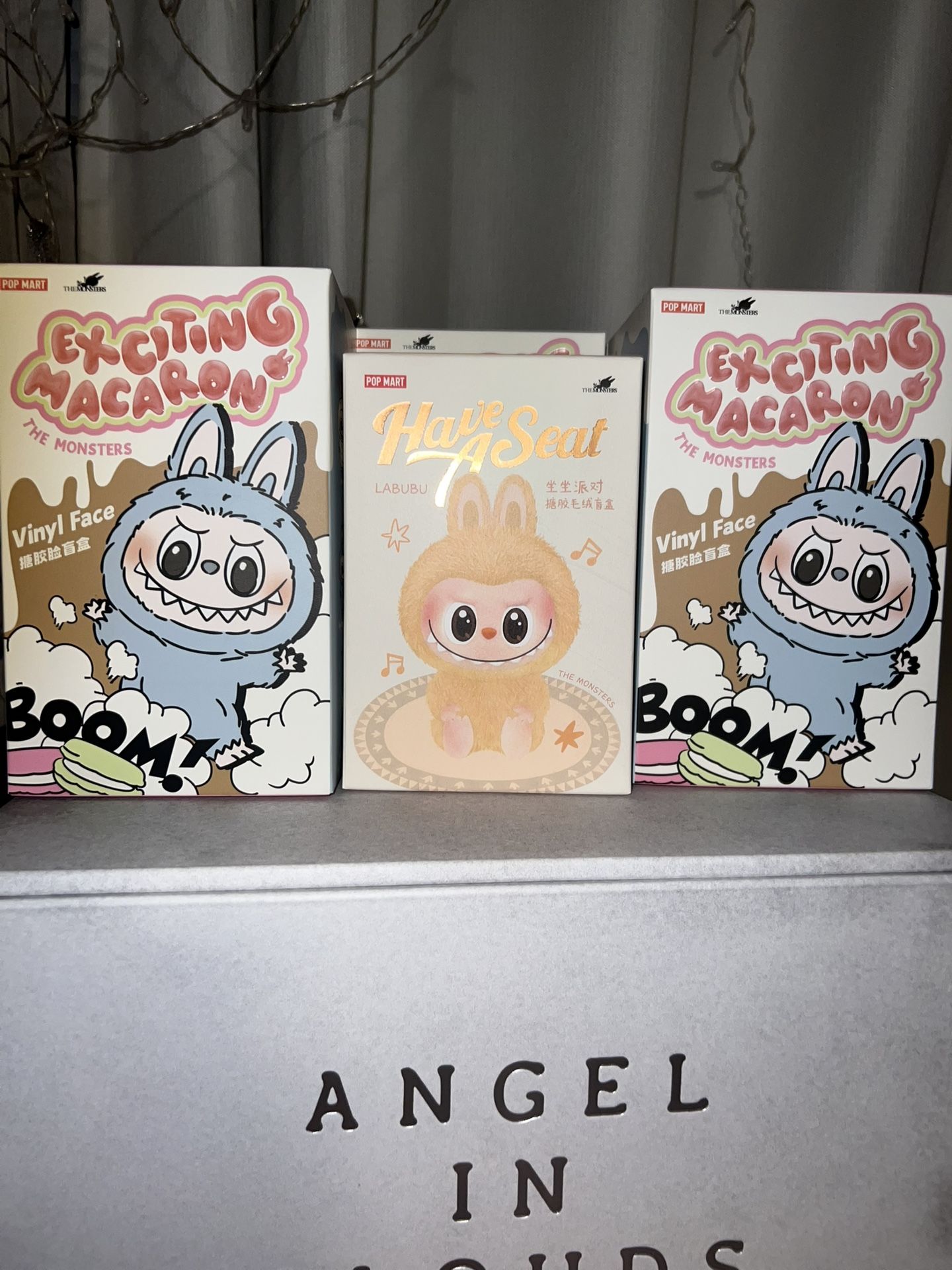 Exciting Macaron Labubu