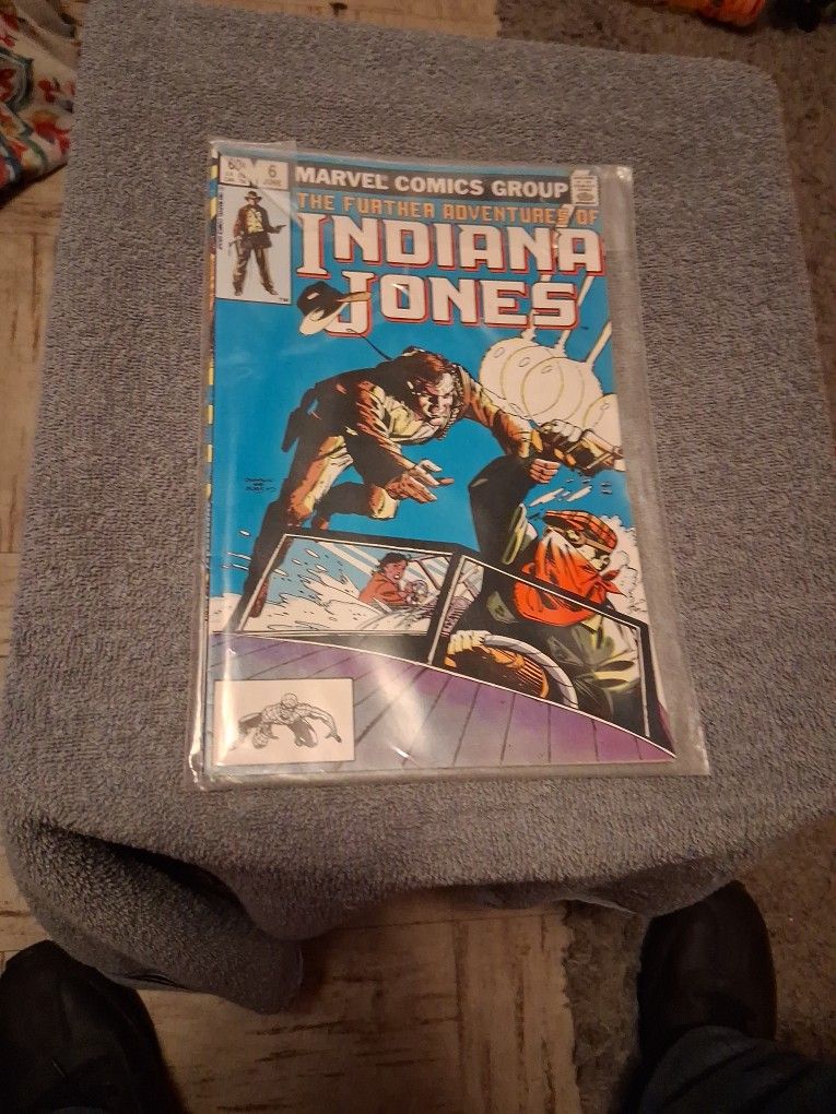 Marvel Comics Indiana Jones #6 Asking 10$