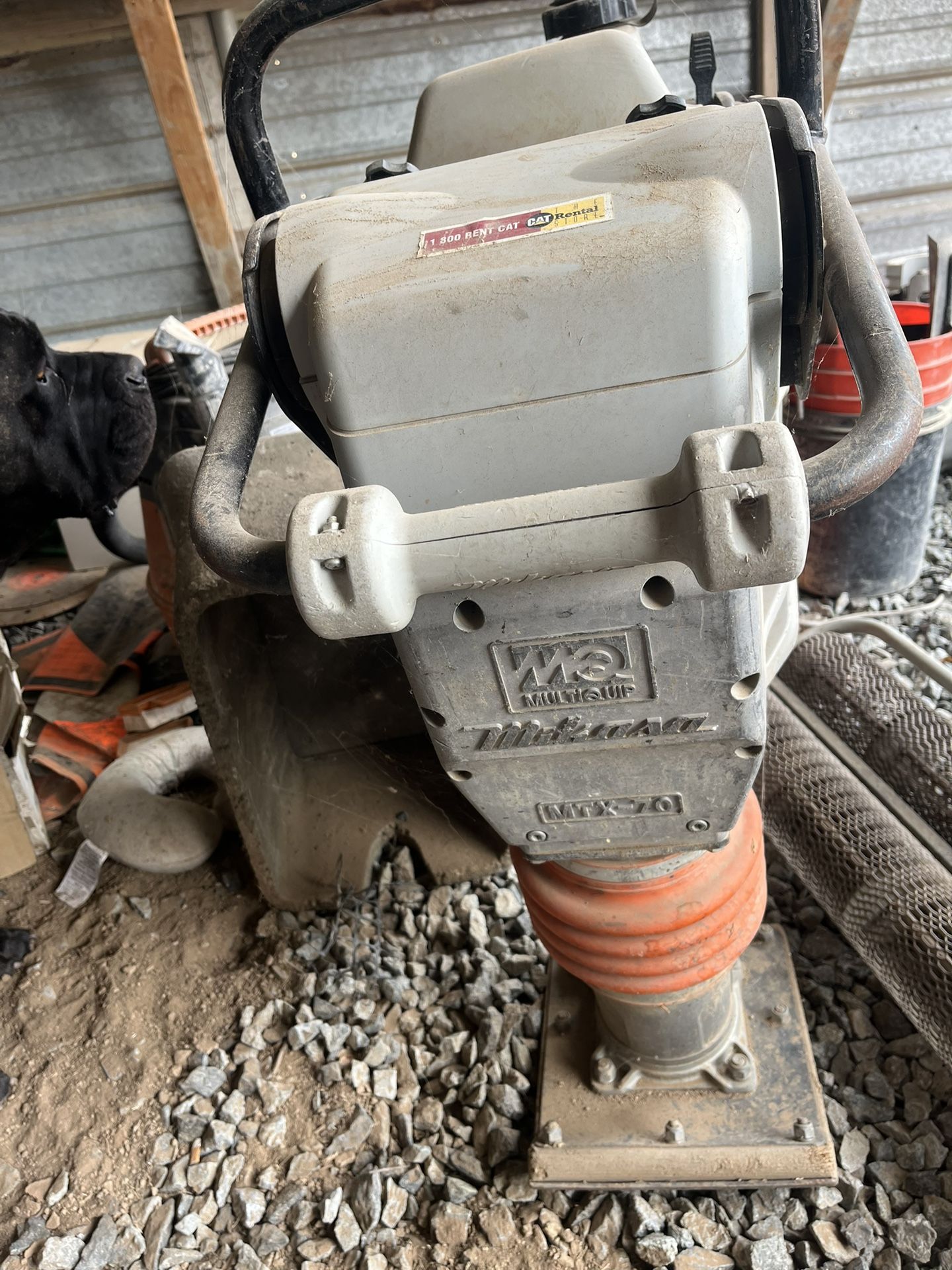 Mikasa Multiquip Mtx G70 Dirt Compactor