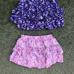 OshKosh, Ruffle Tiered Skirts, Girls Size 5T