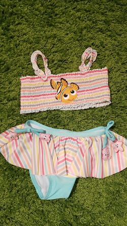Disney Finding Nemo 2 pc. Bathing suit size 12-18mo ths