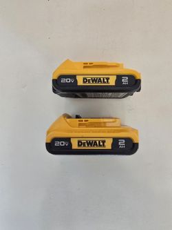 DeWalt 20v 2Ah Batteries 2-pack