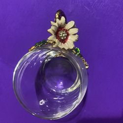 Arc Crystal Lead Glass Plus Stainless Steel Handle