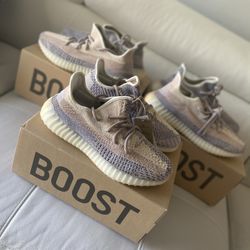 Adidas Yeezy 350 V2 Sneakers (Ash Pearl) - Brand New