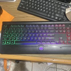 ADESSO light up rainbow keyboard