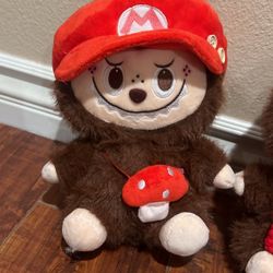 Two Cute Labubu In Red Outfit Each 15$ PICK UP ONLY