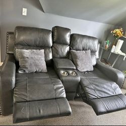 recliner love sofa