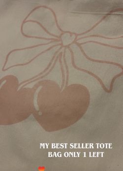 Tote Bag Cherry Dainty