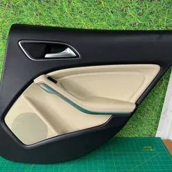 2015-2020 MERCEDES GLA250 REAR RIGHT RH INTERIOR DOOR PANEL TRIM BEIGE OEM