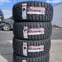 Tires New 🇺🇸 305 45R22 American Road Star RT $640 Set Of Four Install Mount And Balance 