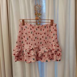  Pink Ruffle Skirt Kids