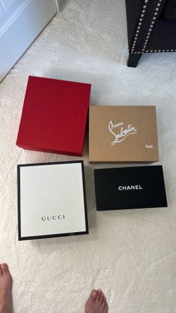 Empty designer boxes