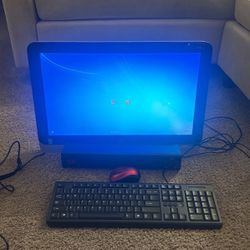 All in One PC (HP 21) with Speaker & Mouse