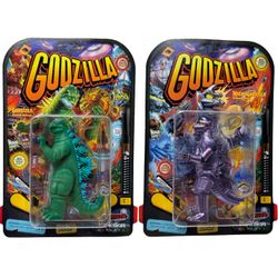 NEW Godzilla vs Mechagodzilla Super7  Stern Pin Action Figures 2023 Packaged Set
