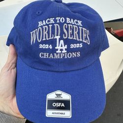 LA DODGERS WORLD SERIES CAP HAT BASEBALL