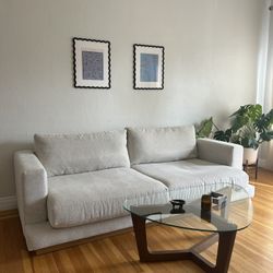 Crate and Barrel Tidal 93” Sofa